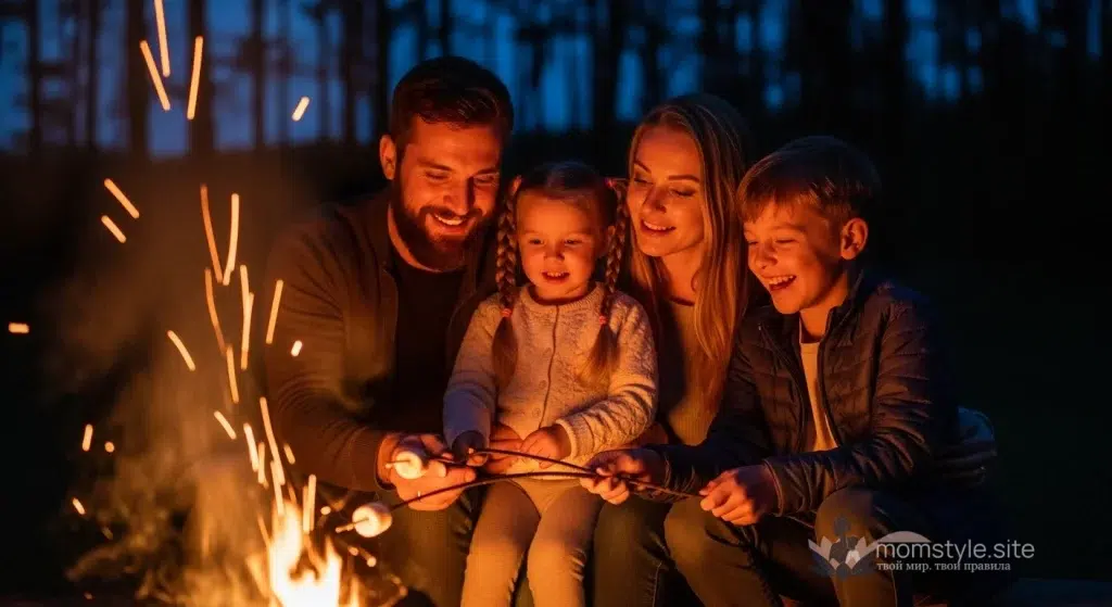 Family sitting